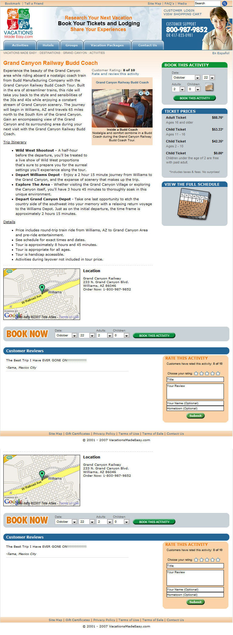 grand canyon railway budd coach